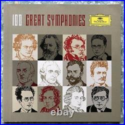 100 Great Symphonies (Deutsche Grammophon) 56 CDs New but damaged box