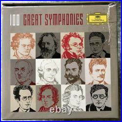 100 Great Symphonies (Deutsche Grammophon) 56 CDs New but damaged box