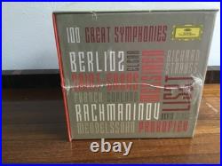 100 great symphonies 56cd NEW box set Borodin Elgar Ives Honegger Gorecki Glass+