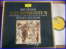 104 929-939 Bruckner 9 Symphonies Jochum 11 LP Box Set TULIP