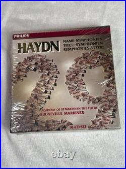 10 Disc CD Album Box Set Phillipos Haydn 29 Name Symphonies Neville Marriner