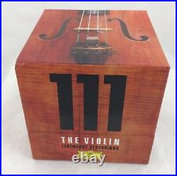 111 The Violin Legendary Recordings RARE Ltd Ed 42 CD Box Bach Brahms Used F1