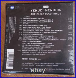 12 CD Set, Yehudi Menuhin The Early Recordings Warner Classics Icon New Sealed