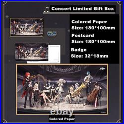 2022 Genshin Impact Official Online Concert Gift Box Postcard CD Suit In Stock