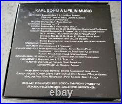 29 CD BOX SET Karl Böhm- A Life in Music Italian Import very good condition