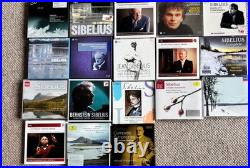 36 CDs of the music of Jean Sibelius inc many complete symphony cycles. All V/G