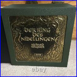 3. SOLTI WAGNER EX+ Der Ring Des Nibelungen 1st UK DELUXE WOODEN BOX SET 1-22