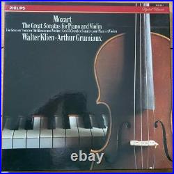 412 141-1 Mozart 15 Great Sonatas / Arthur Grumiaux / Walter Klein 5 LP box set