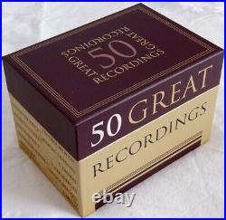 50 Great Recordings (New Sealed Sony RCA Classical 50CD Box Set) B39