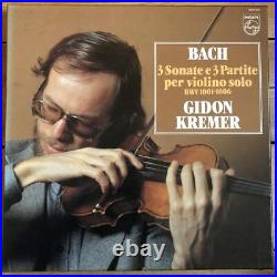 6769 053 Bach Sonatas & Partitas / Gidon Kremer 3 LP box set