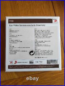 7 x CD BOX SET by ESA-PEKKA SALONEN CONDUCTS STRAVINSKY (2017) SONY CLASSICS