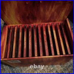 AEROSMITH Box Of Fire Limited Edition 13x CD Box Set 1994 WITH SLIP OBI