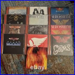 AEROSMITH Box Of Fire Limited Edition 13x CD Box Set 1994 WITH SLIP OBI