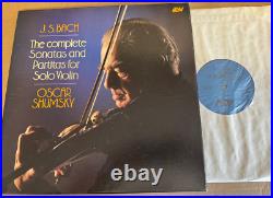 ALHB 306 Bach Sonatas & Partitas Oscar Shumsky 3 LP box set