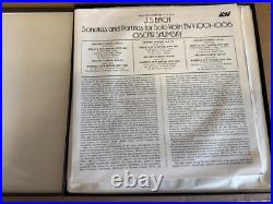 ALHB 306 Bach Sonatas & Partitas Oscar Shumsky 3 LP box set