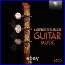 ANTHOLOGY OF CLASSICAL GUITAR MUSIC- Jimenez, Porqueddu, Elias BOX-SET 40 CD NEW