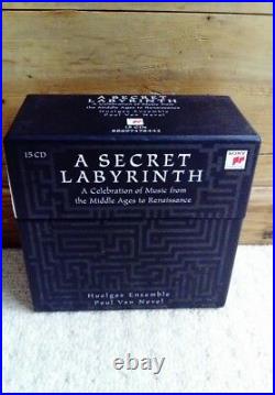A Secret Labyrinth Middle Ages to Renaissance 15 CD Box Set VGC