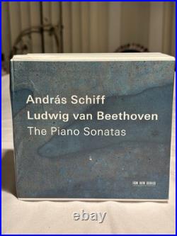 Andras Schiff Ludwig Van Beethoven The Piano Sonatas ECM 11 CD Box Set Nr Mint