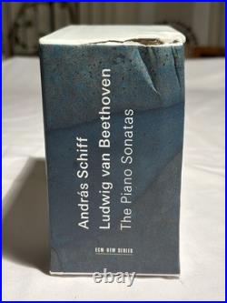 Andras Schiff Ludwig Van Beethoven The Piano Sonatas ECM 11 CD Box Set Nr Mint