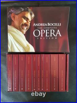 Andrea Bocelli The Complete Opera Edition CD & Book Set, Classical Music Tenors