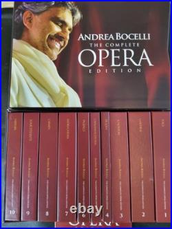 Andrea Bocelli The Complete Opera Edition CD & Book Set, Classical Music Tenors