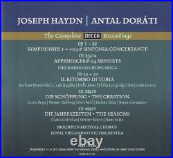 Antal Dorati Haydn Symphonies Complete Decca Recordings 41 CD Box Set NEW