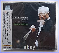 Anton Bruckner Symphonies No. 4, 7, 8 And Overture Takashi Asahina Sealed 4CDs