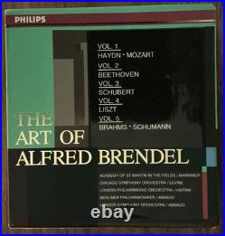 Art of Alfred Brendel Mozart, Beethoven, Schubert, Liszt Etc Philips 25 CD Set