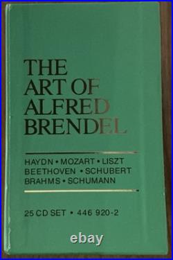 Art of Alfred Brendel Mozart, Beethoven, Schubert, Liszt Etc Philips 25 CD Set