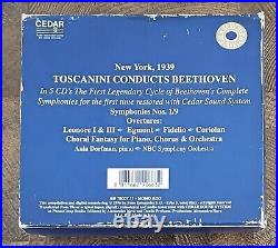 Arturo Toscanini Conducts Beethoven New York 1939 Remastered 5CD Boxset