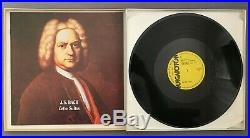 B861 Bach 6 Suites for Solo Cello Perenyi 3LP Hungaroton SLPX 12 270-72 Stereo
