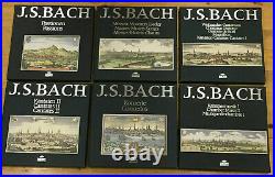 BACH EDITION ACHIV PRODUKTION 11 LP Boxes FOURNIER SZERYNG RICHTER MINT