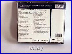 BEETHOVEN'Great Symphonies' LEOPOLD STOKOWSKI - 4 CD boxed set HISTORICAL