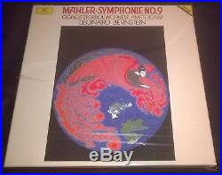 BERNSTEIN Mahler Symphony No. 9 2LP DG Digital Stereo 419 208-1 Germany SEALED