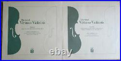 BOBESCO MARTZY HAENDEL AUCLAIR MORINI GOLDBERG The Art of Virtuoso Violinists