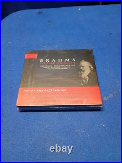 BRAHMS Johannes Brahms The Four Symphonies 4 CD Box Set NEW Sealed