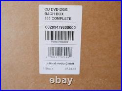 Bach 333 The New Complete Edition NEW Original Unopened Box Set 222 CD (2018)