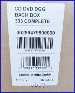 Bach 333 The New Complete Edition NEW Original Unopened Box Set 222 CD (2018)