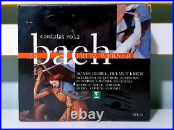 Bach Cantatas Vol. 2 by Fritz Werner! Brand New 10 CD Box Set