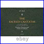 Bach Complete Sacred Cantatas, Nikolaus Harnoncourt, Gustav Leon, New