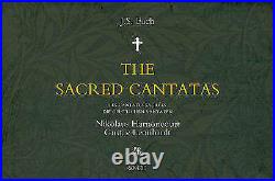 Bach Complete Sacred Cantatas, Nikolaus Harnoncourt, Gustav Leon, audioCD, New