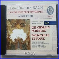 Bach Complete Works for Organ / André Isoir / Calliope 15 CD set CAL 9703-9717