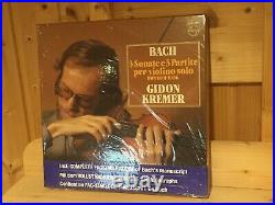 Bach Partitas and Sonatas f. Solo Violin GIDON KREMER ORIG PHILIPS 3 LP BOX MINT
