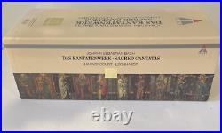 Bach Sacred Cantatas Harnoncourt Leonhardt Teldec 60 CD New Other Mostly Sealed