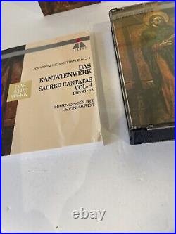 Bach Sacred Cantatas Harnoncourt Leonhardt Teldec 60 CD New Other Mostly Sealed