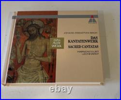Bach Sacred Cantatas Harnoncourt Leonhardt Teldec 60 CD New Other Mostly Sealed