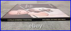 Bach Violin Sonatas & Partitas Goncal Comellas Columbia SCE 986/8 stereo NM