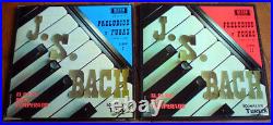 Bach Well Tempered Clavier Books 1 & 2 Rosalyn Tureck Decca 2 Boxes 6LP Spain