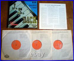 Bach Well Tempered Clavier Books 1 & 2 Rosalyn Tureck Decca 2 Boxes 6LP Spain