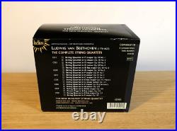 Beethoven Complete String Quartets New Budapest Quartet 10 CD Helios Box Set NM